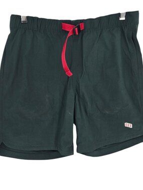 Topo designs River shorts mens size medium forest green 2 way stretch outdoor